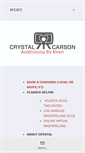 Mobile Screenshot of crystalcarson.com